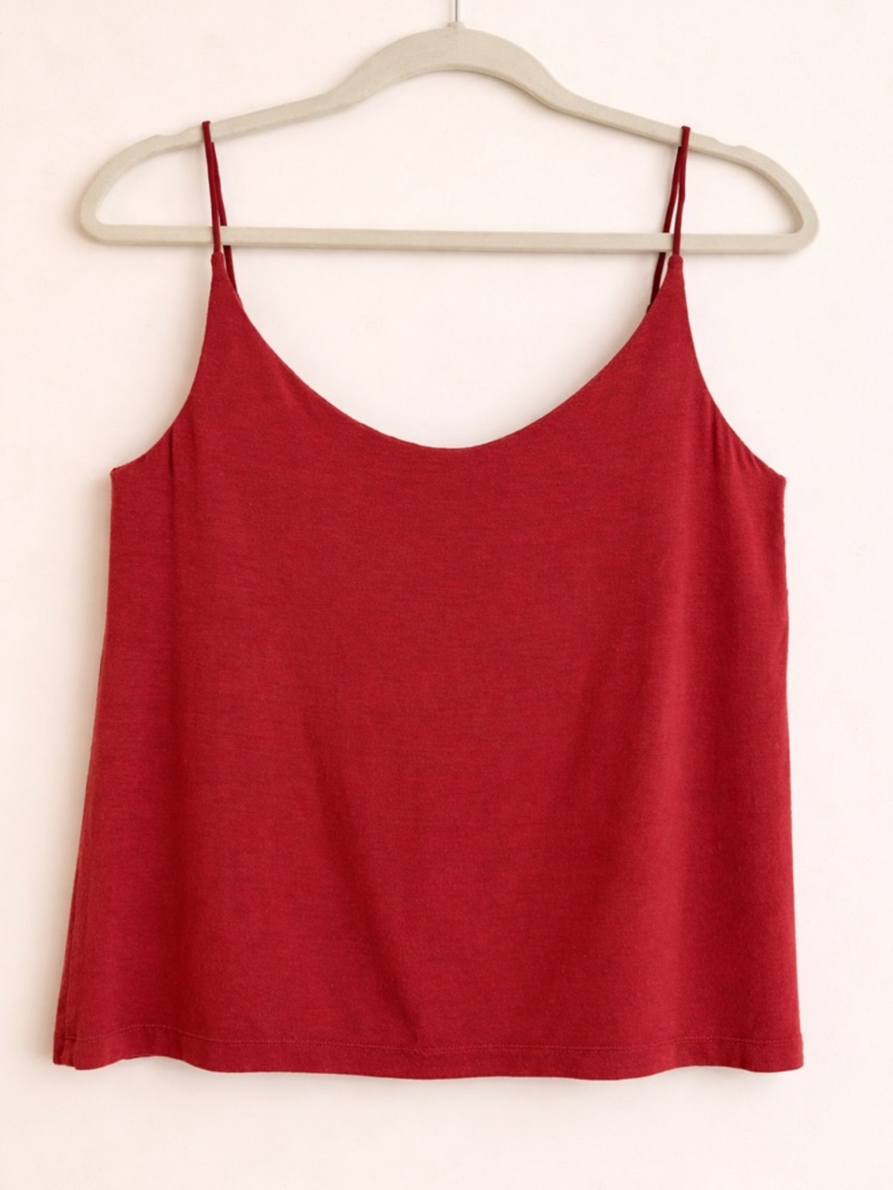 H&M Red / Burnt orange - Women's Spaghetti Strap Tank Top